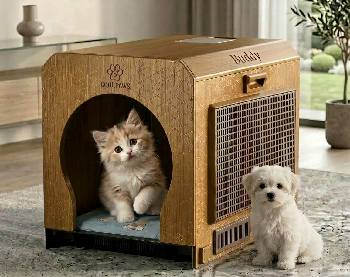 강아지와 고양이 집